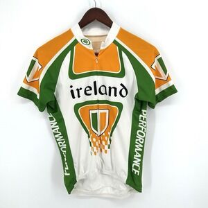 Team Ireland Cycling Jersey - Performance 1/2 Zip Bike Shirt Size M